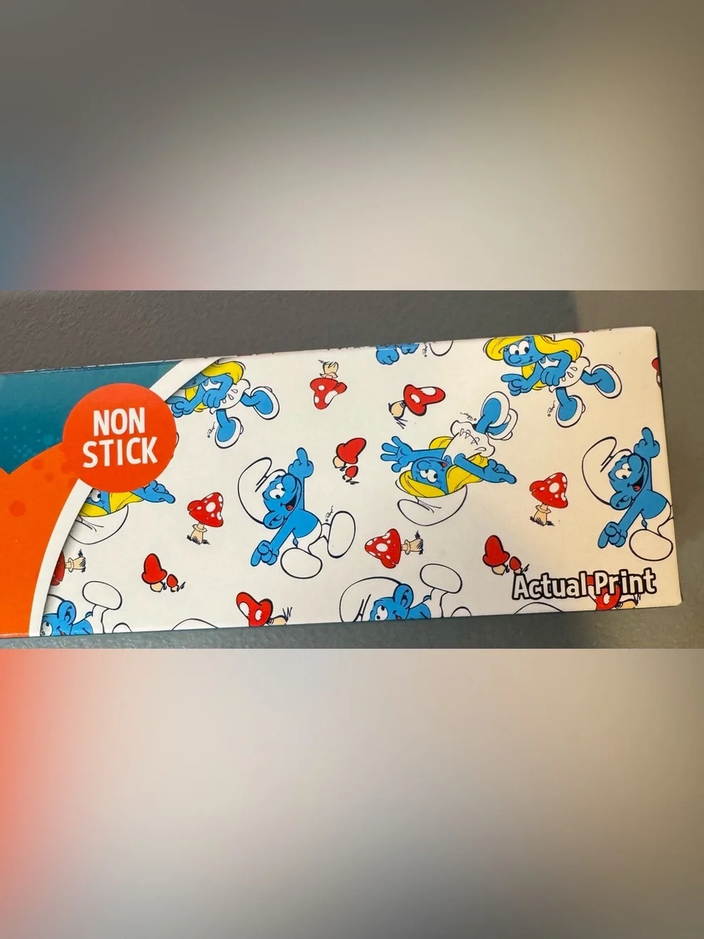The Smurfs themed Baking Liner - Blue & Orange non-stick baking sweets kitchen